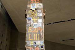 27C The Last Column Was Chosen To Mark The Completion Of The Recovery Of The World Trade Center In Foundation Hall 911 Museum New York